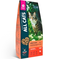ALL CATS для взрослых кошек (говядина/овощи)