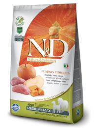 N&D Dog GF Pumpkin Boar & Apple Adult Medium & Maxi