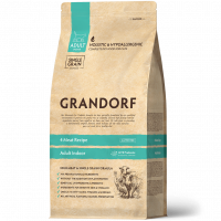 Grandorf Cat Indoor Probiotic 4 вида мяса 2 кг.