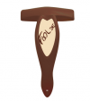 Фурминатор Foolee Large ( 10 cm) коричневый