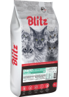 Blitz Sensitive Kitten сухой корм с индейкой для котят, беременных и кормящих кошек