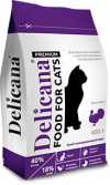 Delicana для взрослых кошек с чувствительным пищеварением